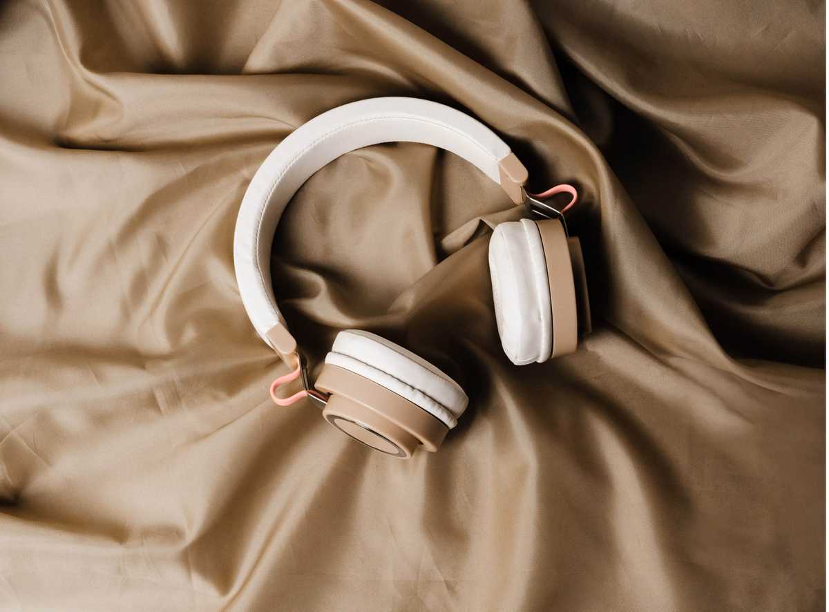 Headphones.
