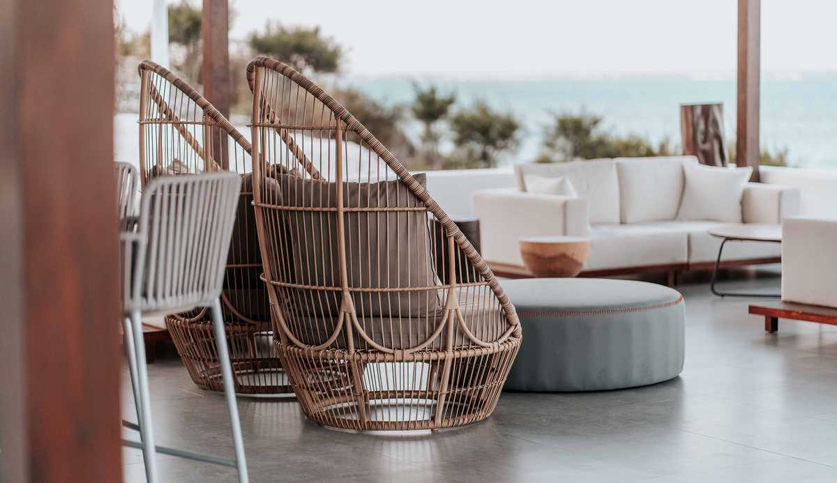 Wicker furniture